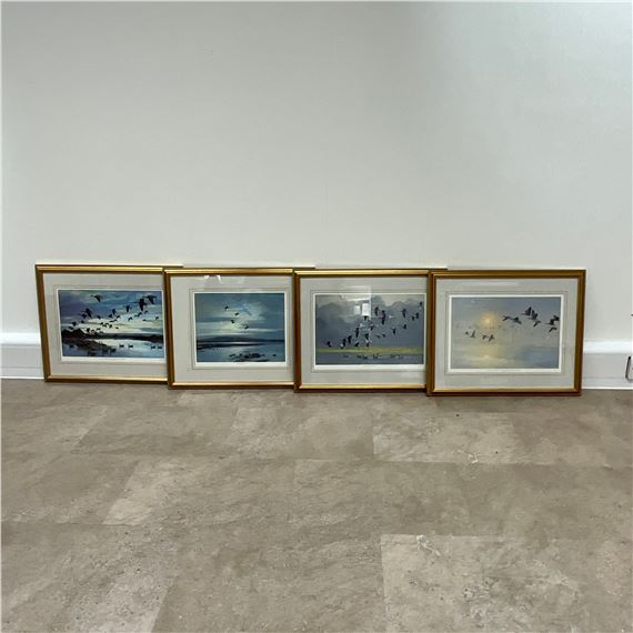 Peter Scott | Four Peter Scott limited edition prints 1970s - 1980s ...