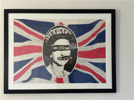 Jamie Reid | God Save the Queen Original Promo Poster. (2014 - 2025 ...