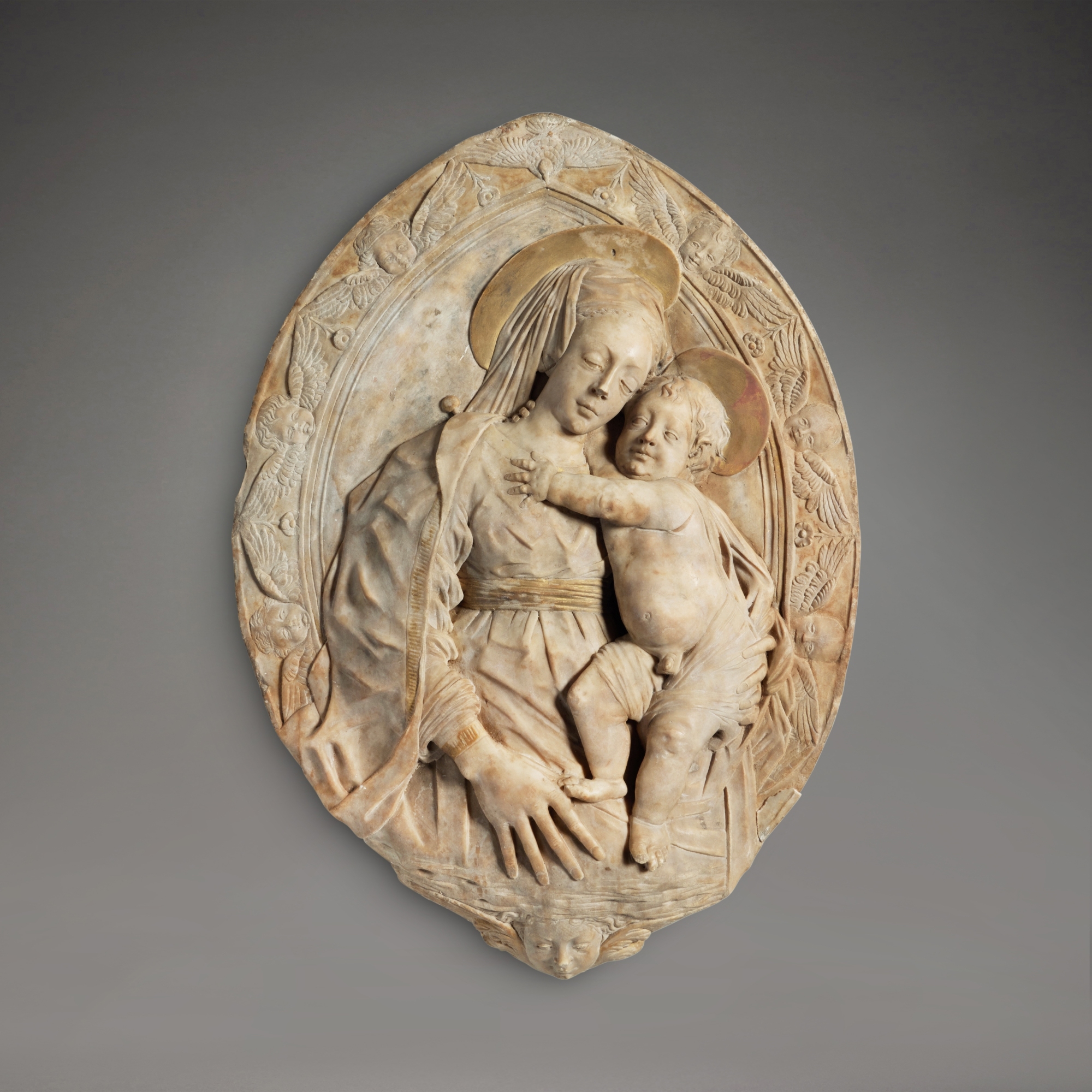Florentine School, 15th Century | Madonna and Child within a Mandorla ...