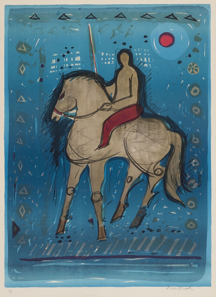 Nissan Engel | Man on a Horse | MutualArt