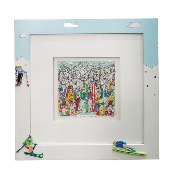 James Rizzi | #I#'D Rather Be In Philly# (1990) | MutualArt