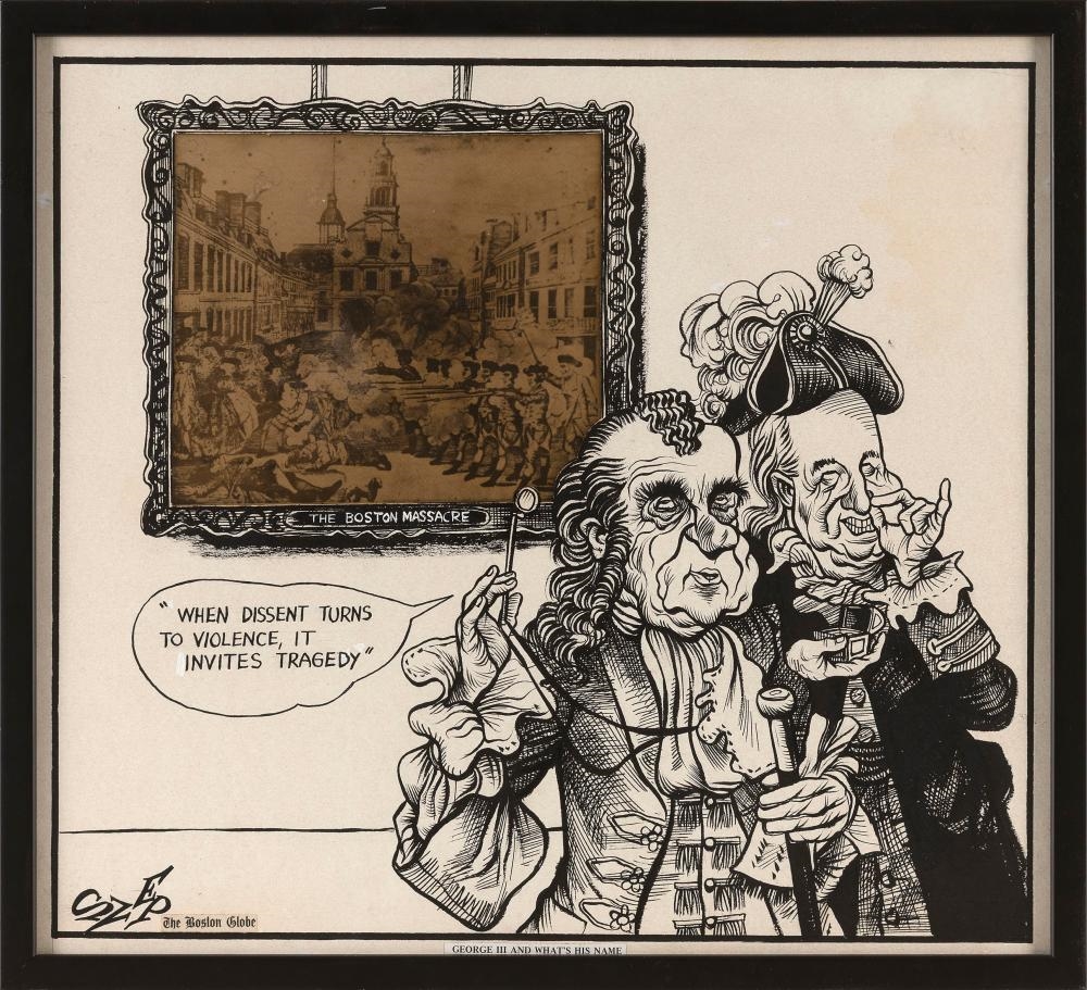 Paul Michael Szep | Five political cartoons | MutualArt