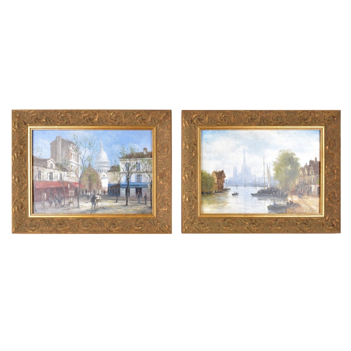 Gérard Roux | Street Scenes | MutualArt