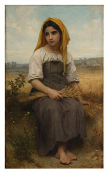 Glaneuse (Young Girl in a Wheat Field