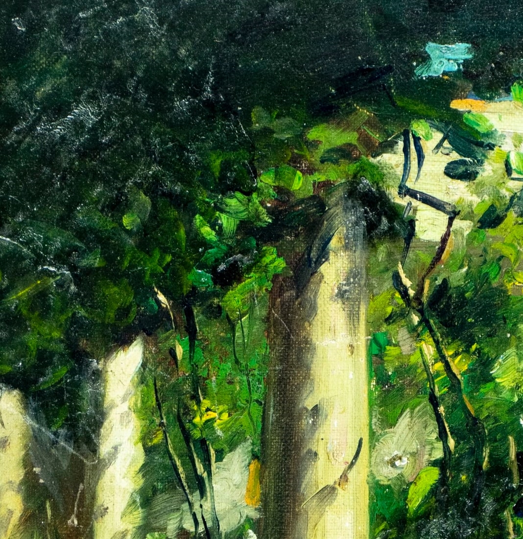 Edwin Murray Mackay | Summer Terrace Landscape | MutualArt