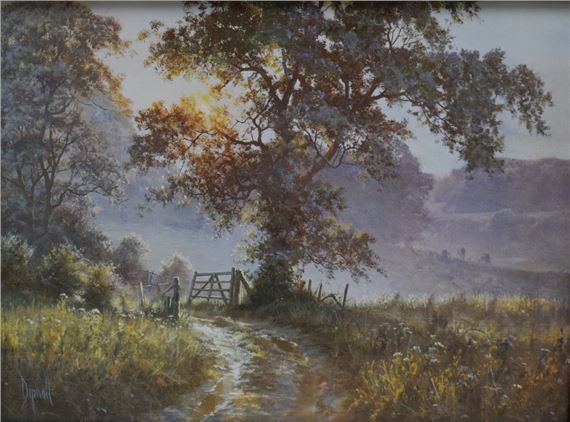 Tableau Paysage De Campagne Par David Dipnall - Early July, édition Solomon And Whitehead