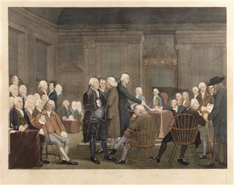 'Congress Voting Independence', - Edward Savage