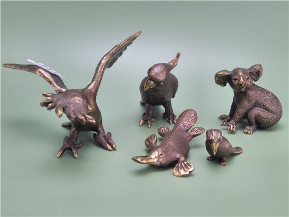 Pete Smit Collection Solid Bronze Art Hand Signed Curious Koala