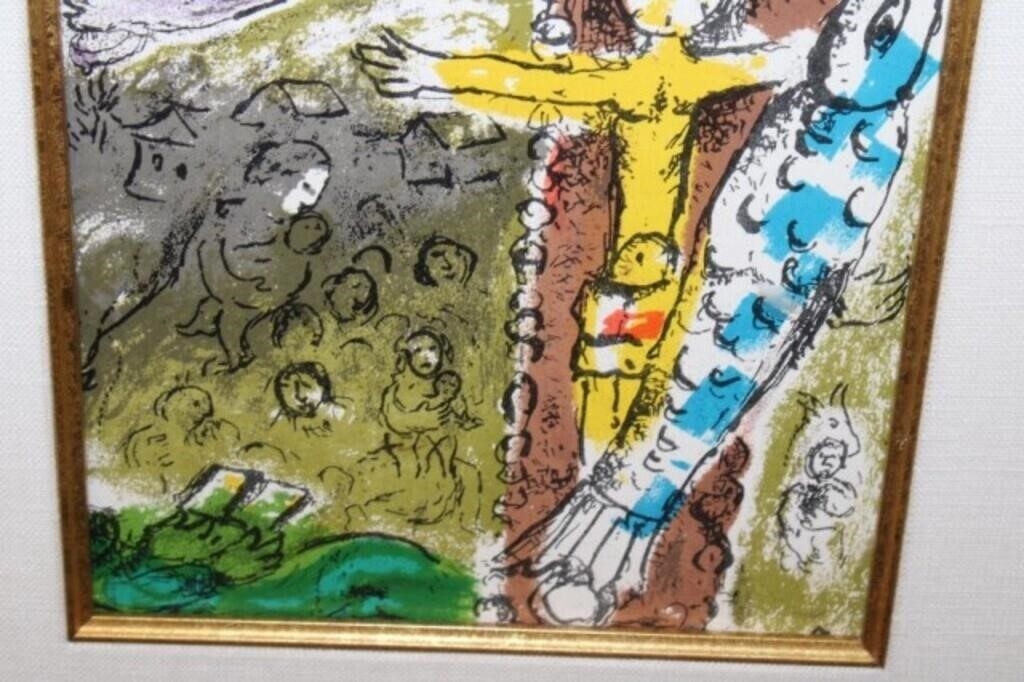 Marc Chagall | Christ in the Clock (1957) | MutualArt