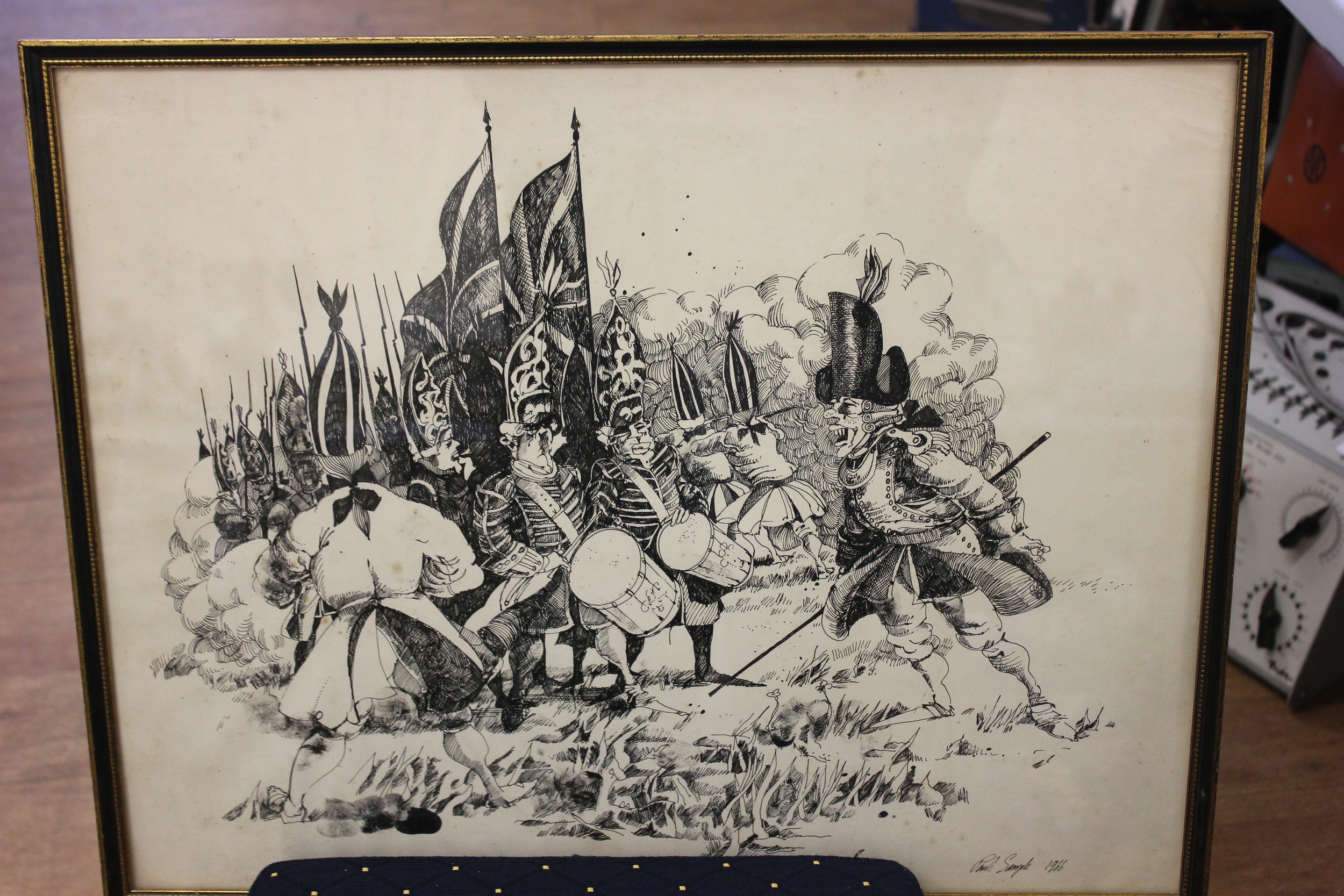 Paul Sample | Battle scenes based on the American War of Independence ...