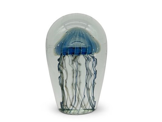 Robert Eickholt | Art Glass Jellyfish Paperweight | MutualArt