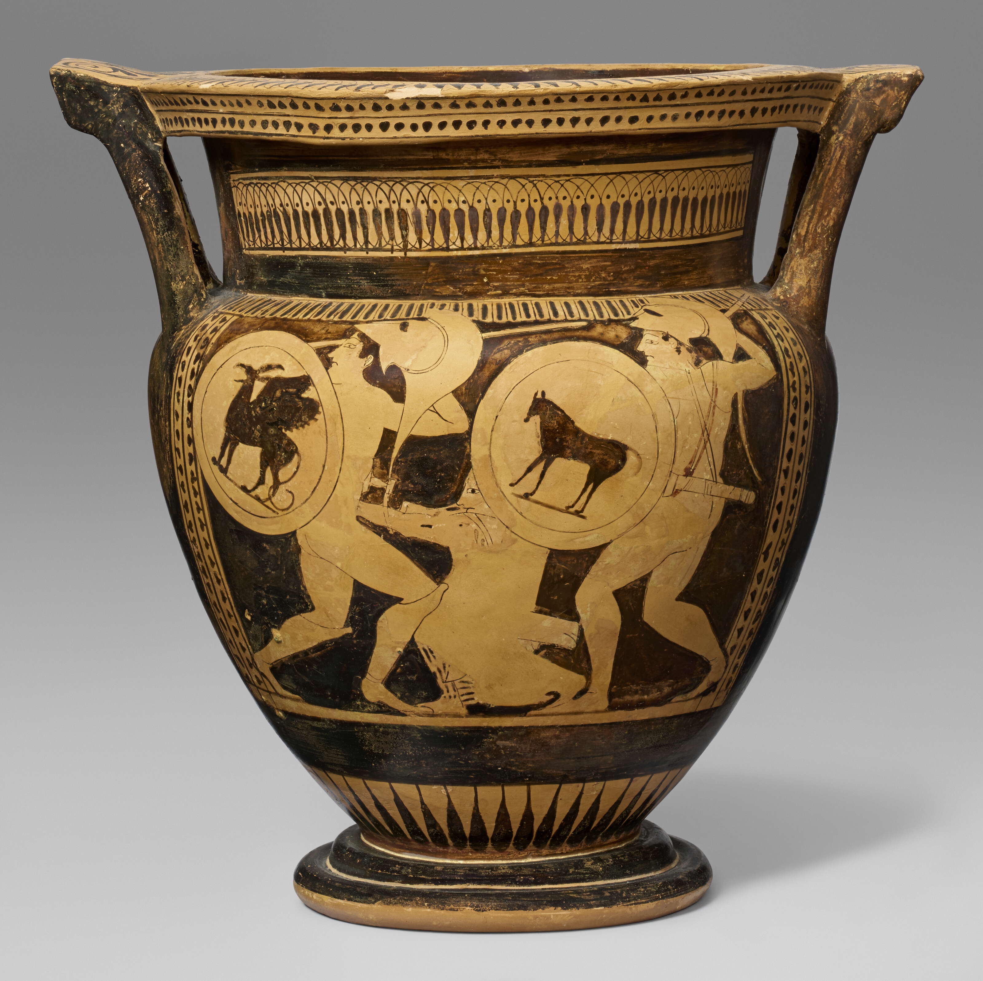 The Göttingen Painter | AN ATTIC RED-FIGURED COLUMN-KRATER (Circa 50 ...