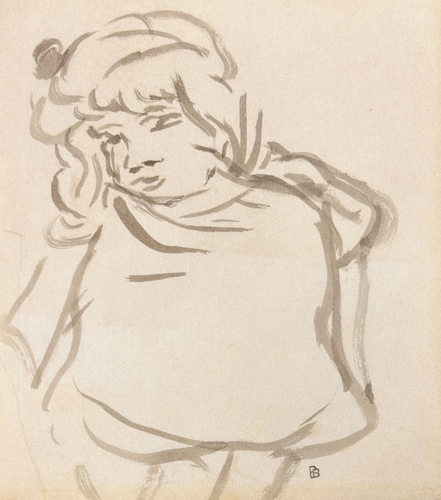 Pierre Bonnard | Ink on paper | MutualArt