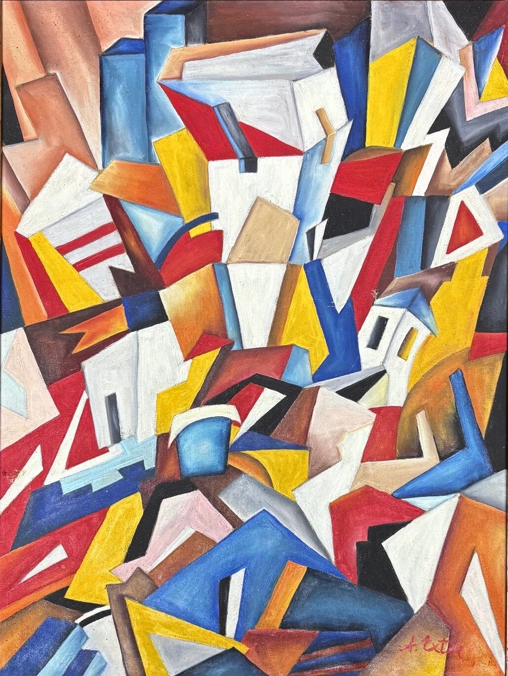 Alexandra Aleksandrovna Exster | Cubist Composition | MutualArt