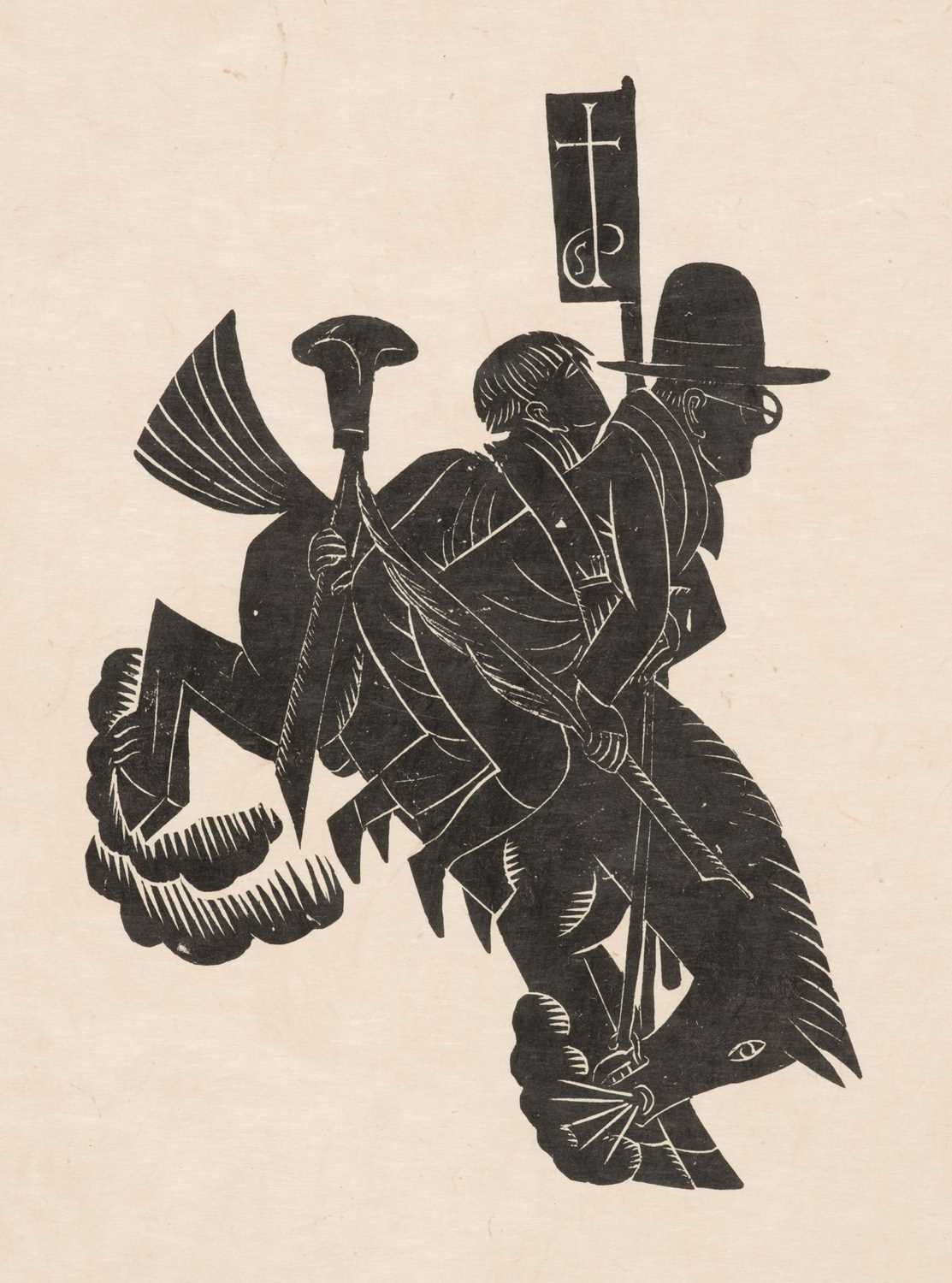 David Jones | David Jones and Pepler on Pegasus (1924) | MutualArt