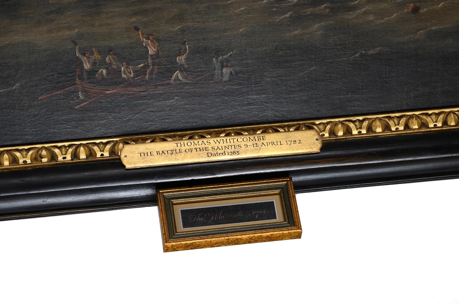 Thomas Whitcombe | THE BATTLE OF THE SAINTES 9-12 APRIL1782 (1783 ...
