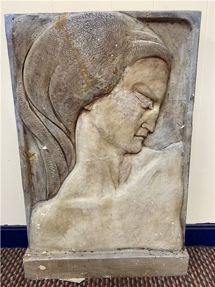 Thomas Symington Halliday | Side profile head relief / sculpture in ...