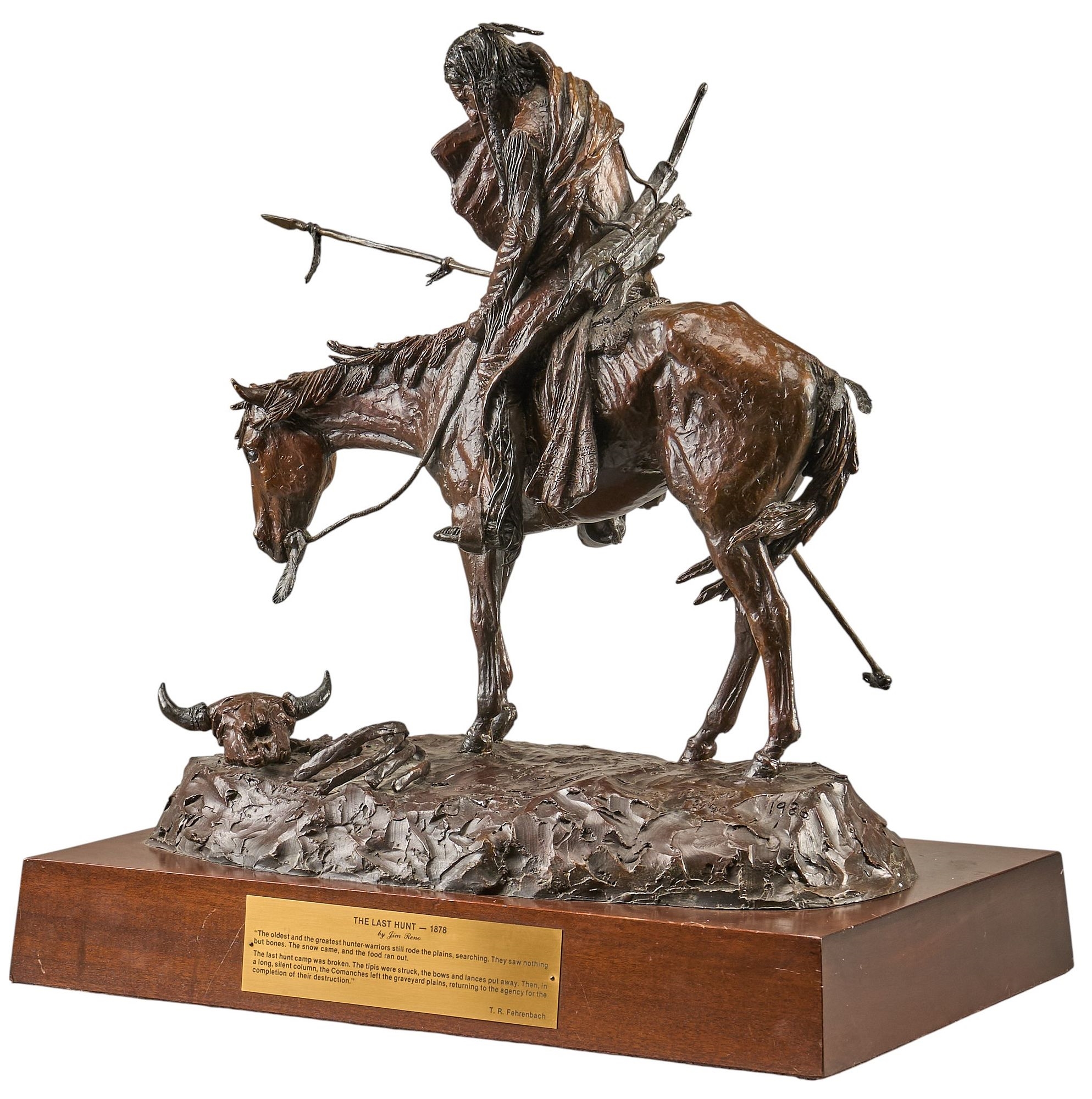 Jim Reno | The Last Hunt — 1878 (1986) | MutualArt