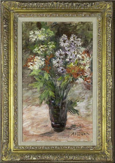 Archie Boyd Teater | Mixed Flowers in Dark Vase | MutualArt