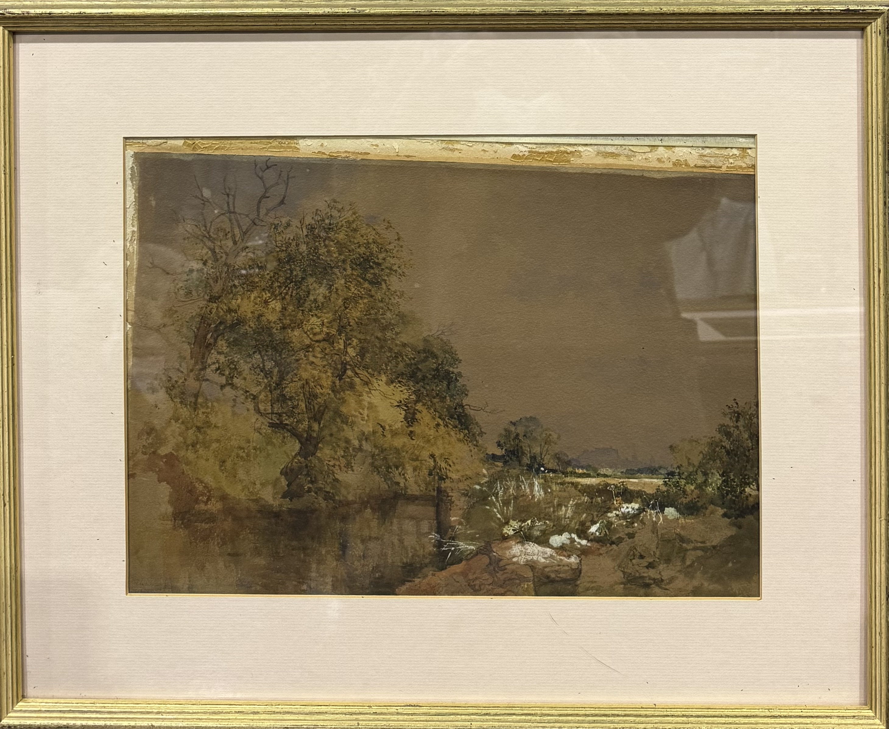 John Crawford Wintour | two riverside landscapes | MutualArt