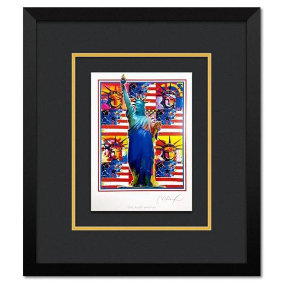 Peter Max | God Bless America | MutualArt