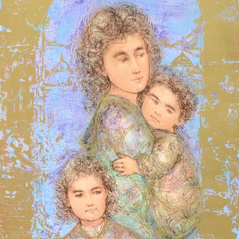 Edna Hibel | Catherine and Children | MutualArt