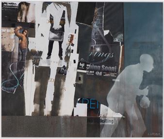 Installation view of Larry Walker exhibition at Mason Fine Art.