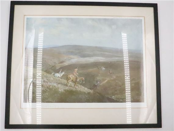 Lionel Edwards | The Devon & Somerset Hounds | MutualArt