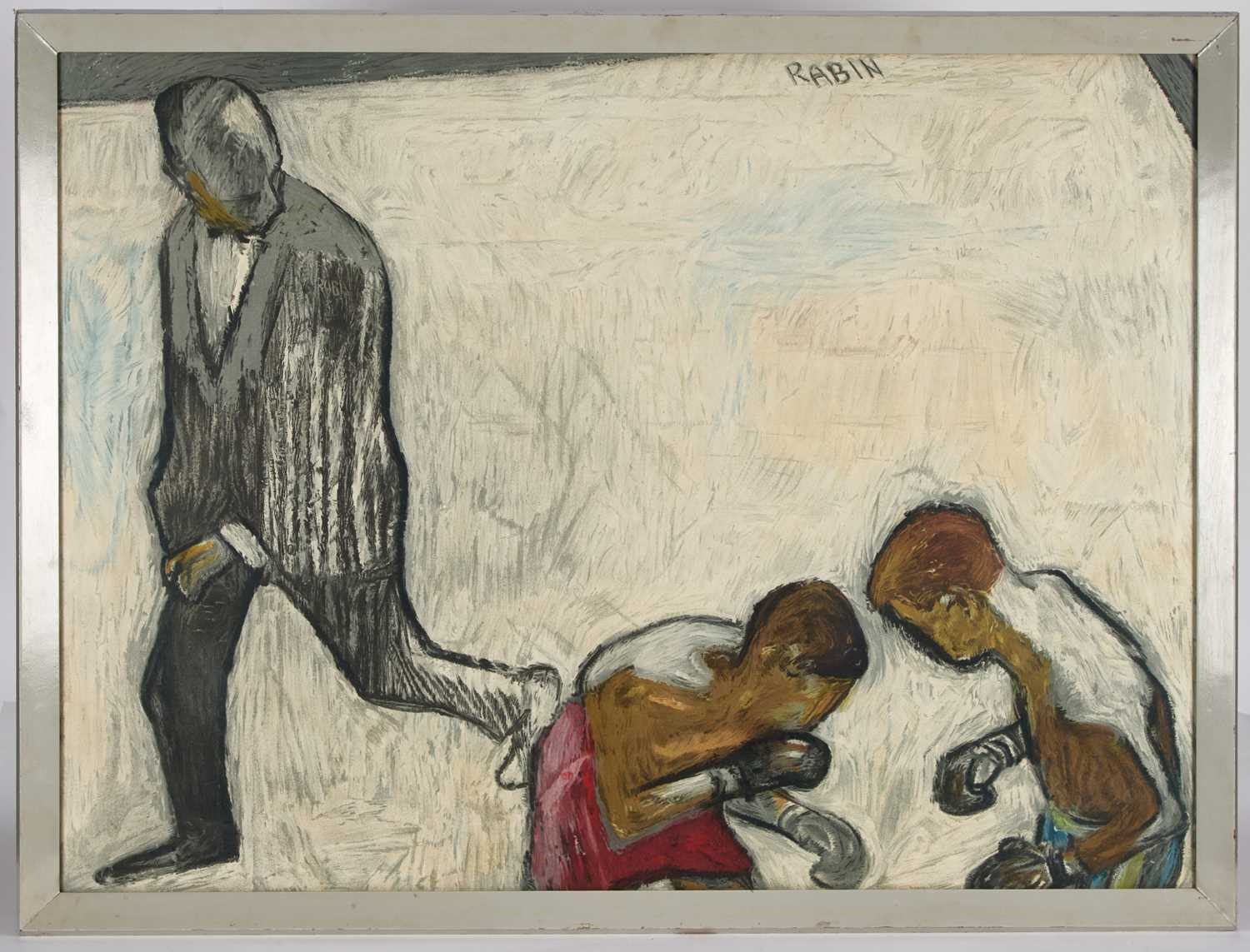 Sam Rabin | THE BOXING MATCH | MutualArt
