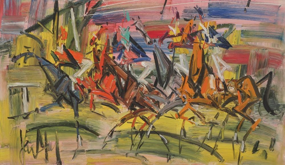 Gen Paul | The horse race | MutualArt