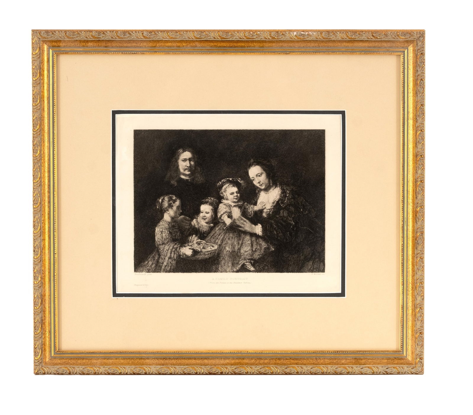 Rembrandt van Rijn | A Family Portrait (19th century) | MutualArt