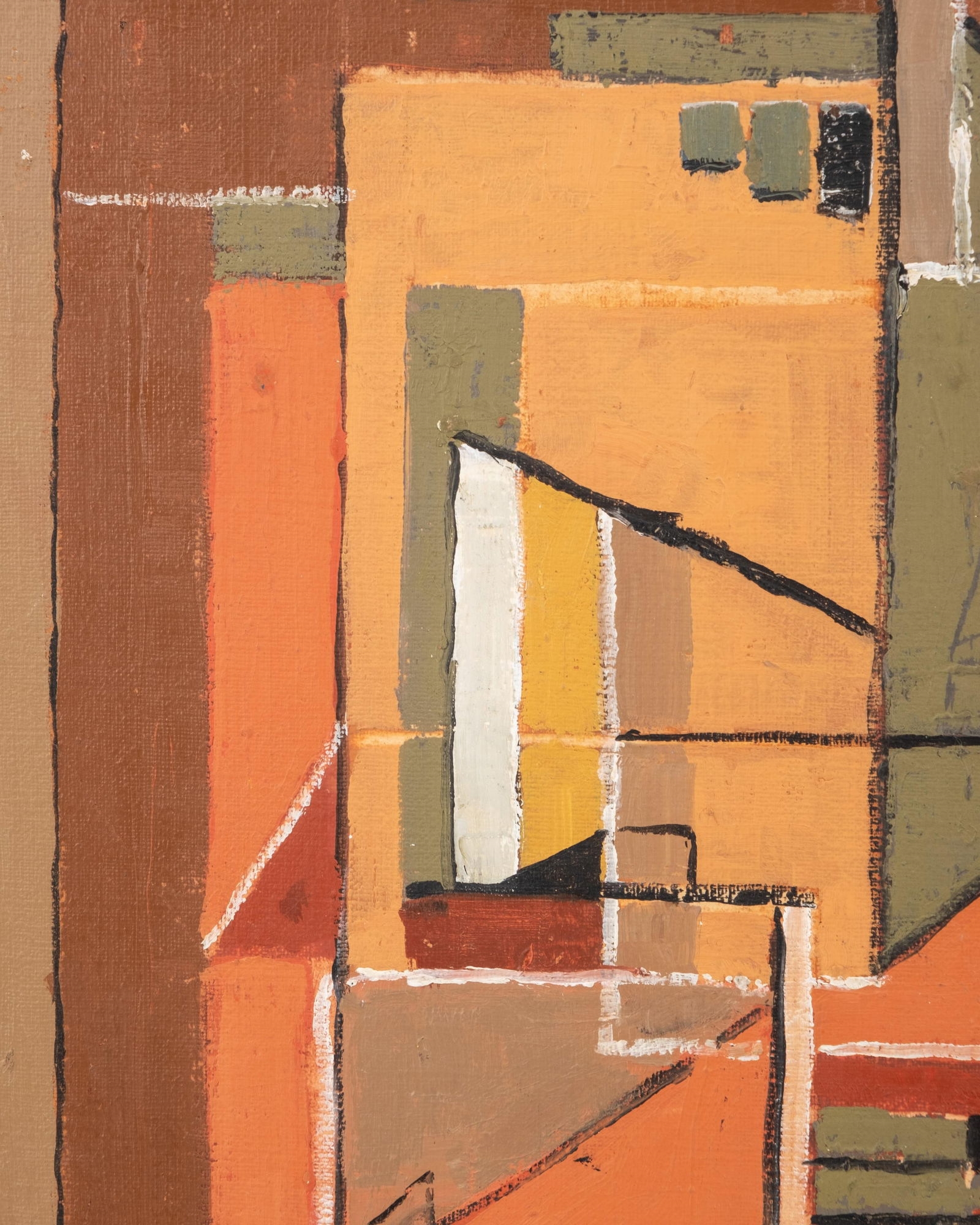 Charles Ragland Bunnell | Abstract Oil Painting (1952) | MutualArt