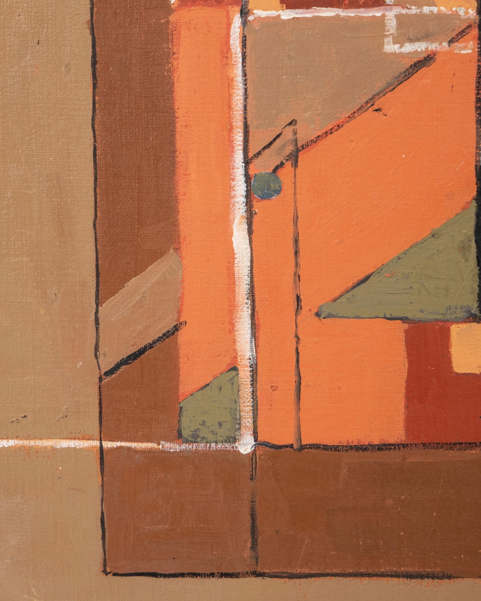 Charles Ragland Bunnell | Abstract Oil Painting (1952) | MutualArt