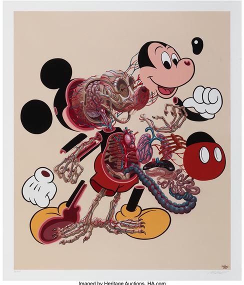 Nychos | Dissection Of Mickey Mouse (2020) | MutualArt