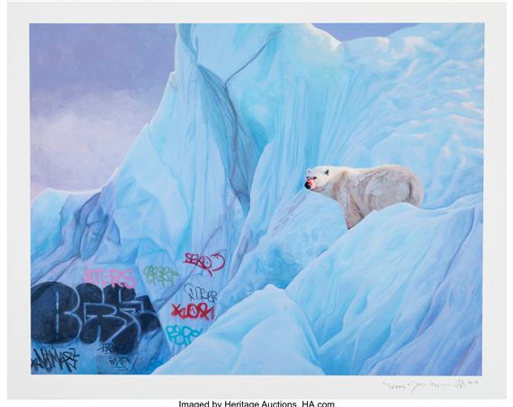 Josh Keyes | Mad World (2018) | MutualArt