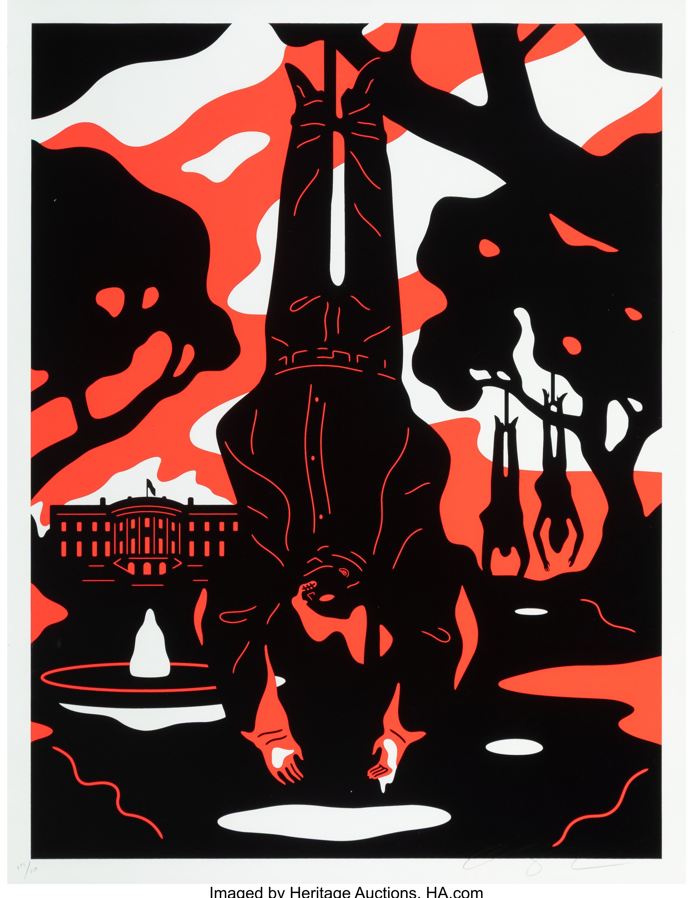 Cleon Peterson | Absolute Power (2018) | MutualArt