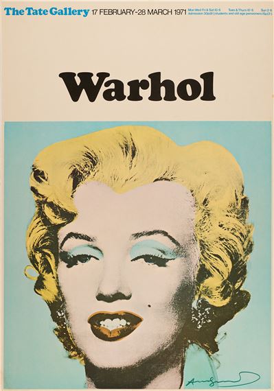 Shot Sage Blue Marilyn - Andy Warhol