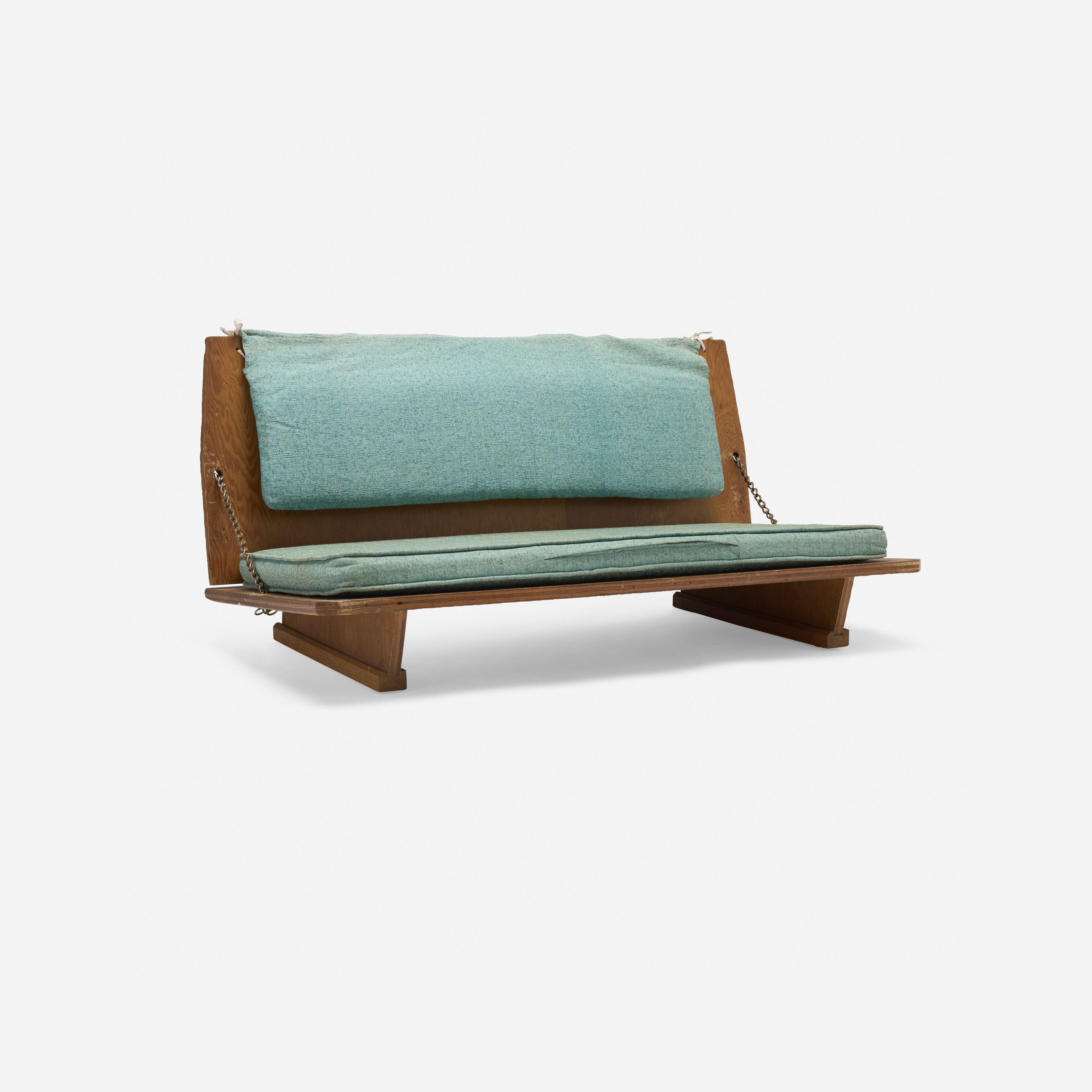Frank Lloyd Wright | Low bench from Unitarian Meeting House, Madison ...