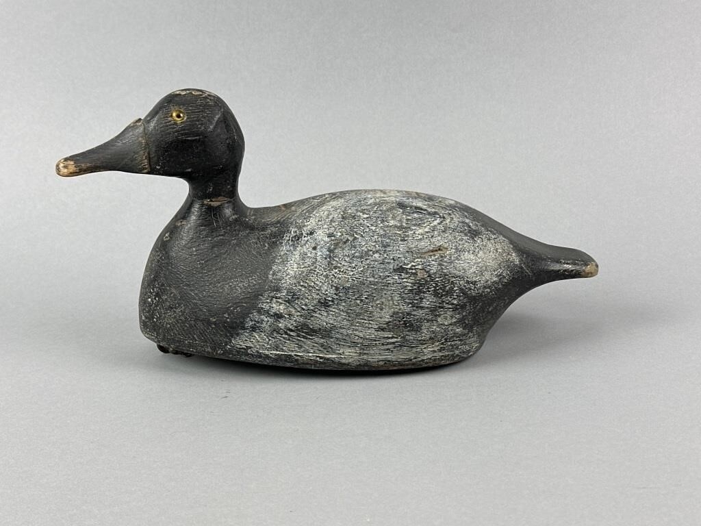 George Shrake | Bluebill Drake Duck Decoy | MutualArt