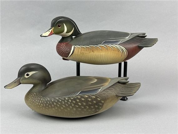 George Strunk | Pr. of Wood Duck Decoys | MutualArt