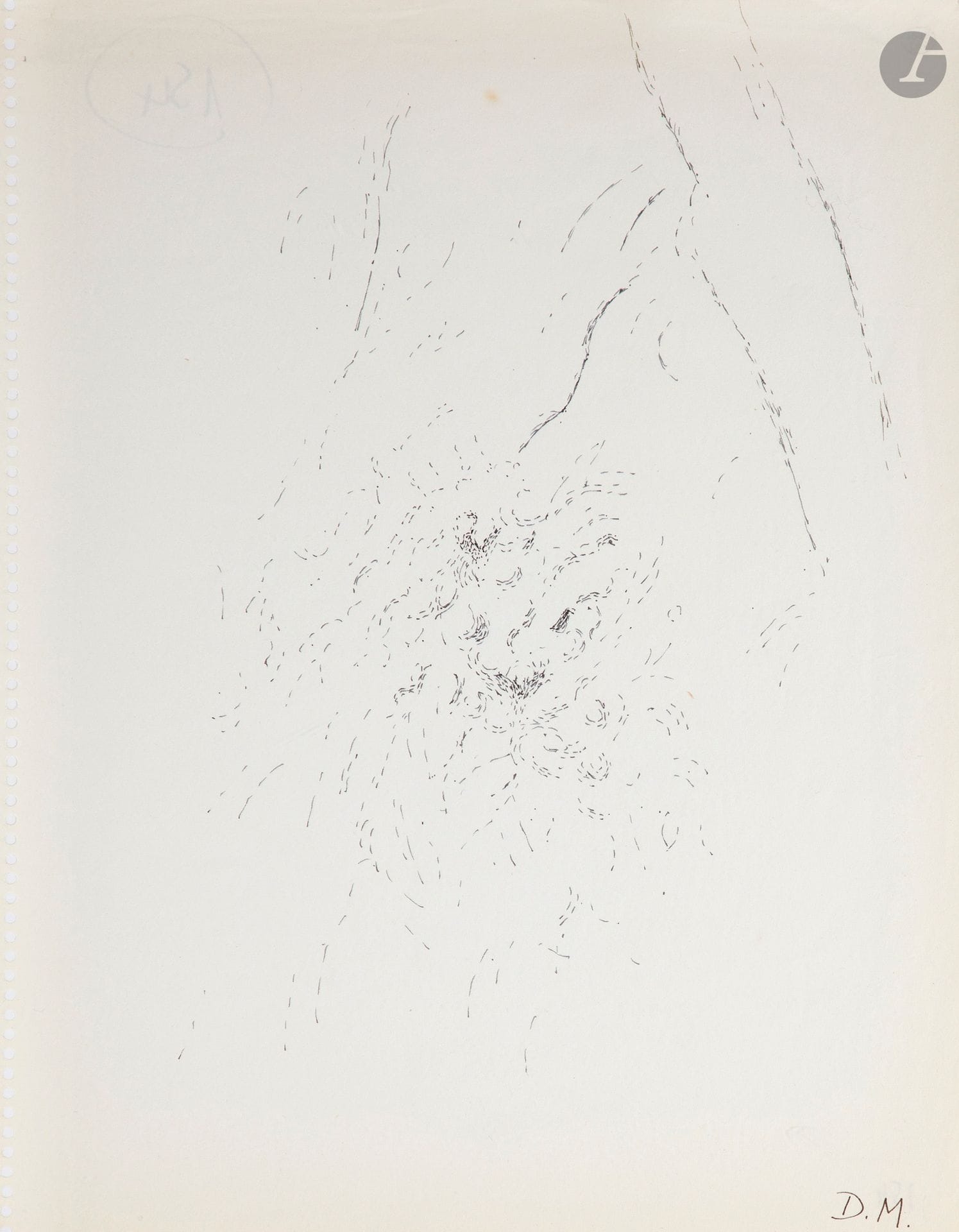Dora Maar | Composition Ink | MutualArt
