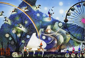 Seiji Fujishiro | Miracle of love in the sunset | MutualArt