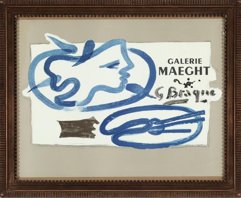 Georges Braque | Exhibition poster in colours | MutualArt