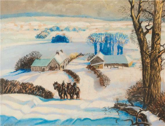 WINTER SCENE - Beatrice Langdon