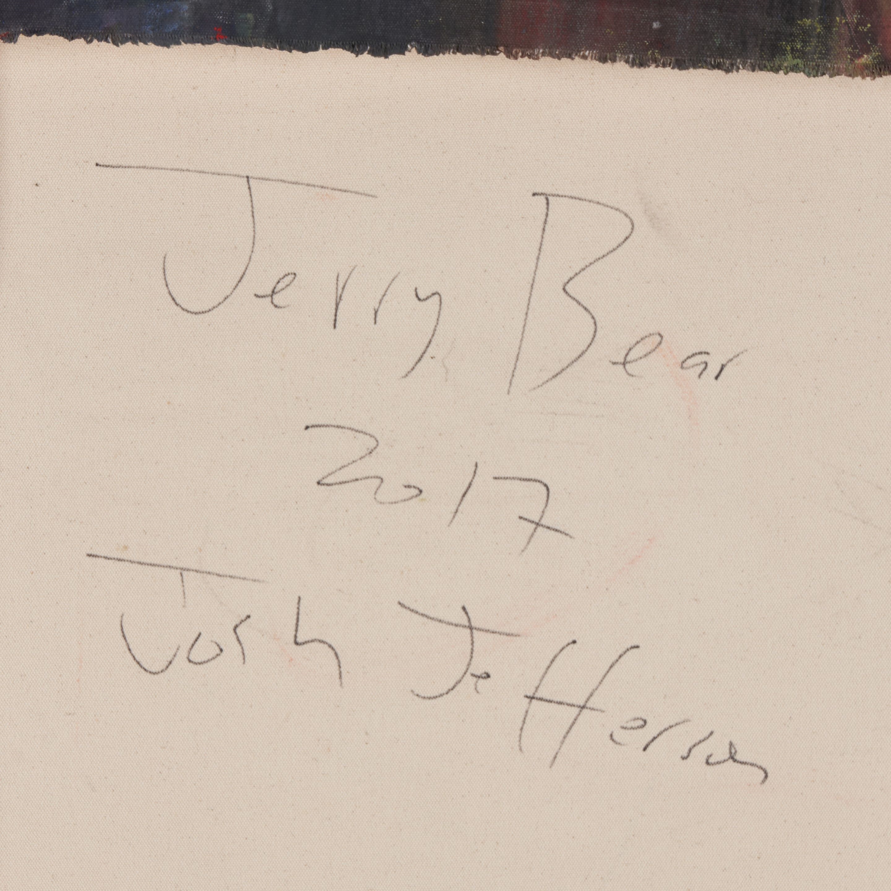 Josh Jefferson | JERRY BEAR (2017) | MutualArt
