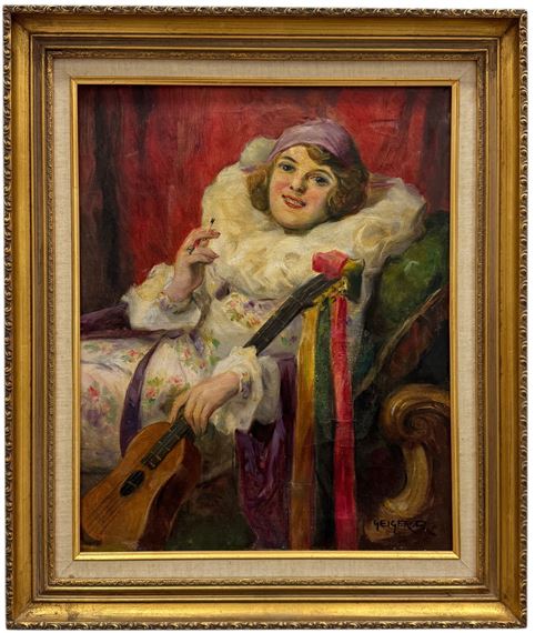 Richard Geiger | Smoking Gypsy Woman