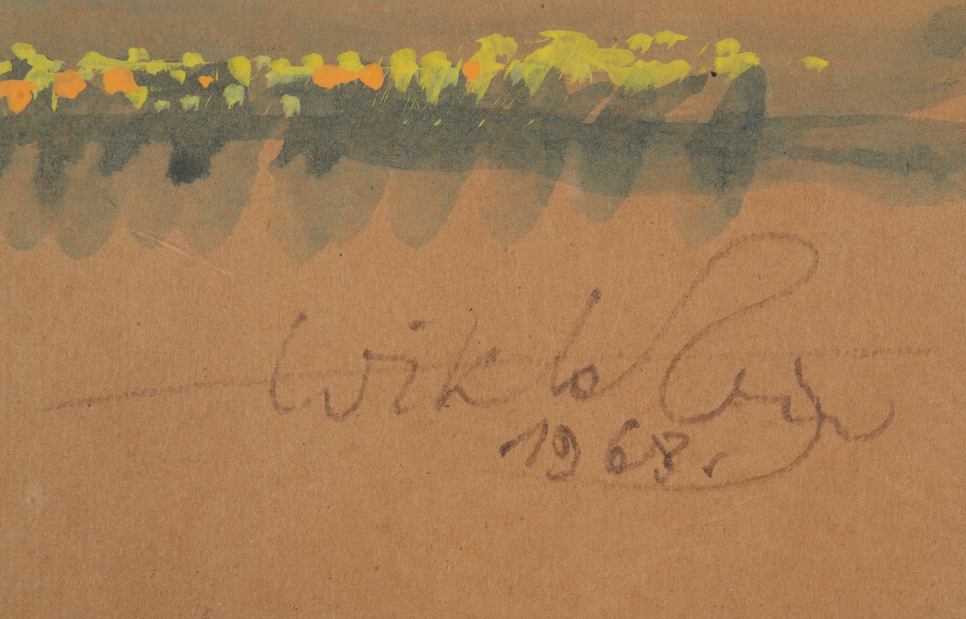 Wiktor Zin | Polska łąka (1968 (1968) | MutualArt