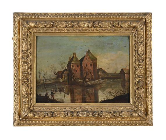 Wouter Knijff | FIGURES FISHING IN A RIVER LANDSCAPE | MutualArt