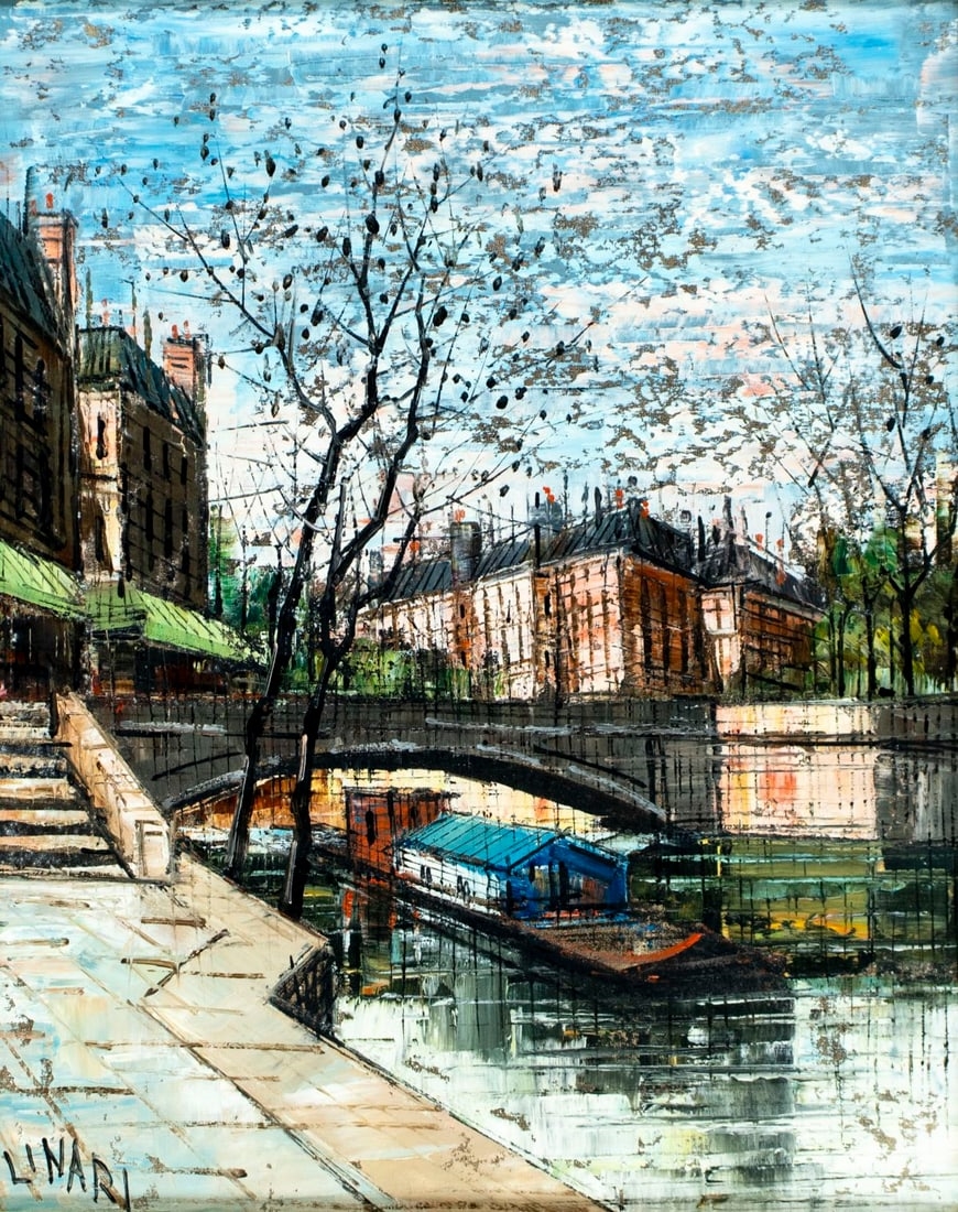 Linari | Canal Cityscape | MutualArt