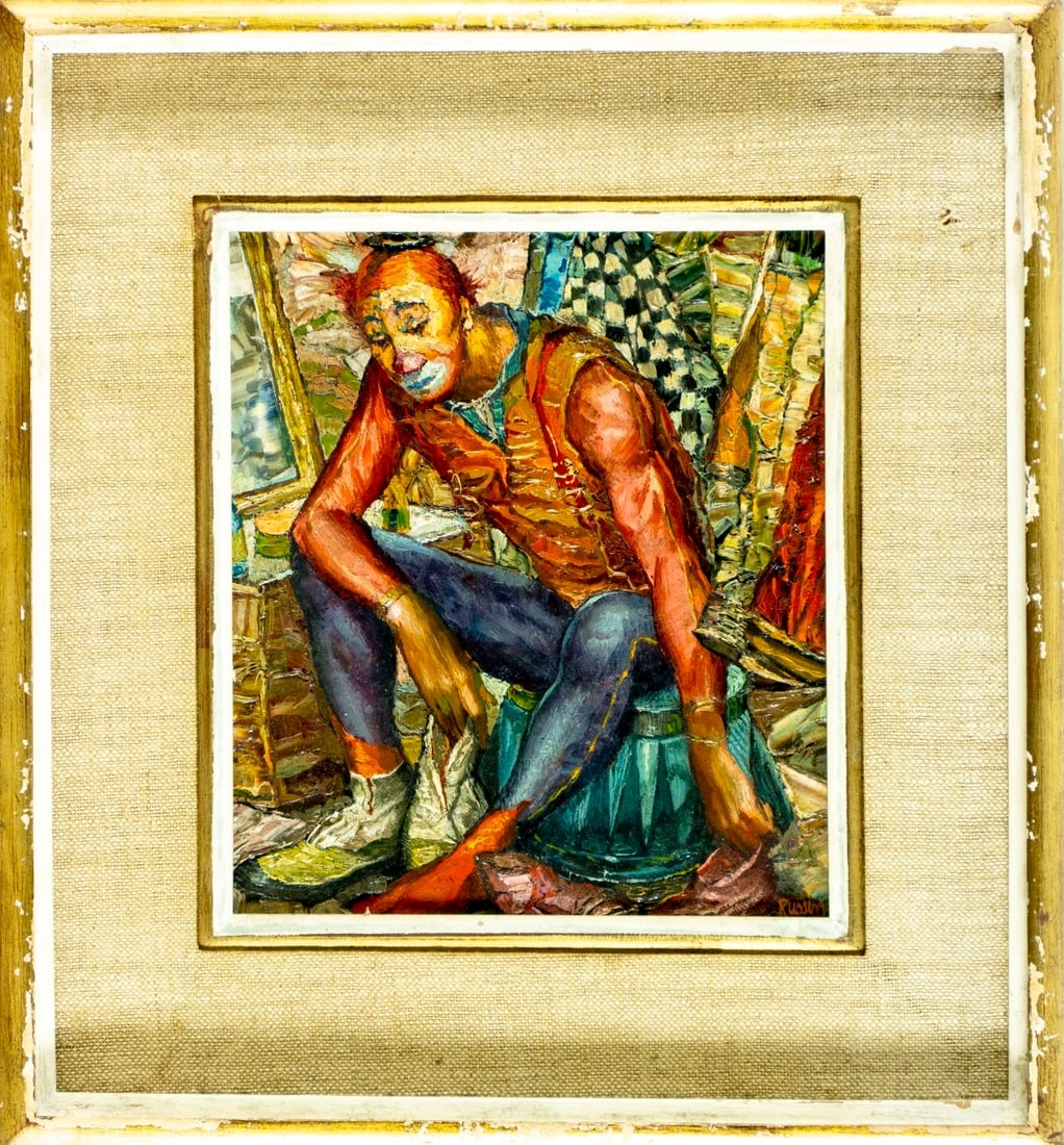 George Russin | Clown - New Shoes | MutualArt